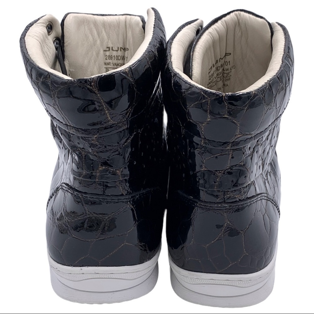 JUMP High Top Leather Lace Up Leather Sneakers Size 9 NEW - Picture 4 of 7
